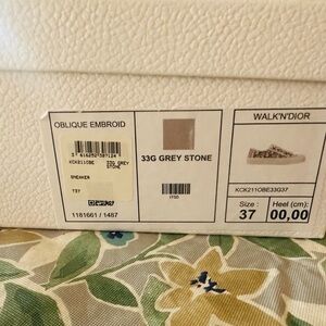 Dior Walk'n'Dior Sneakers in Grey